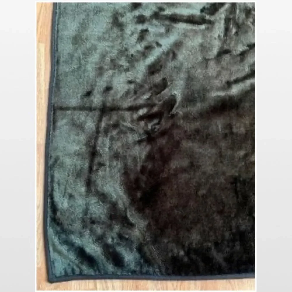 Columbia Fleece Throw Blanket Brown & Green Home